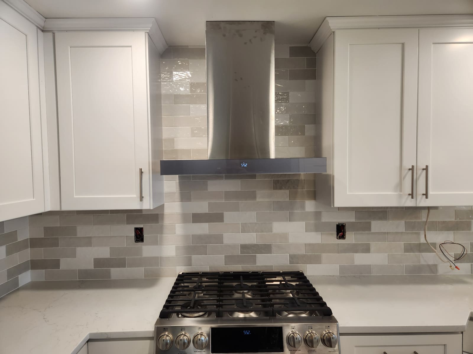Handmade ceramic backsplash Harrison NY