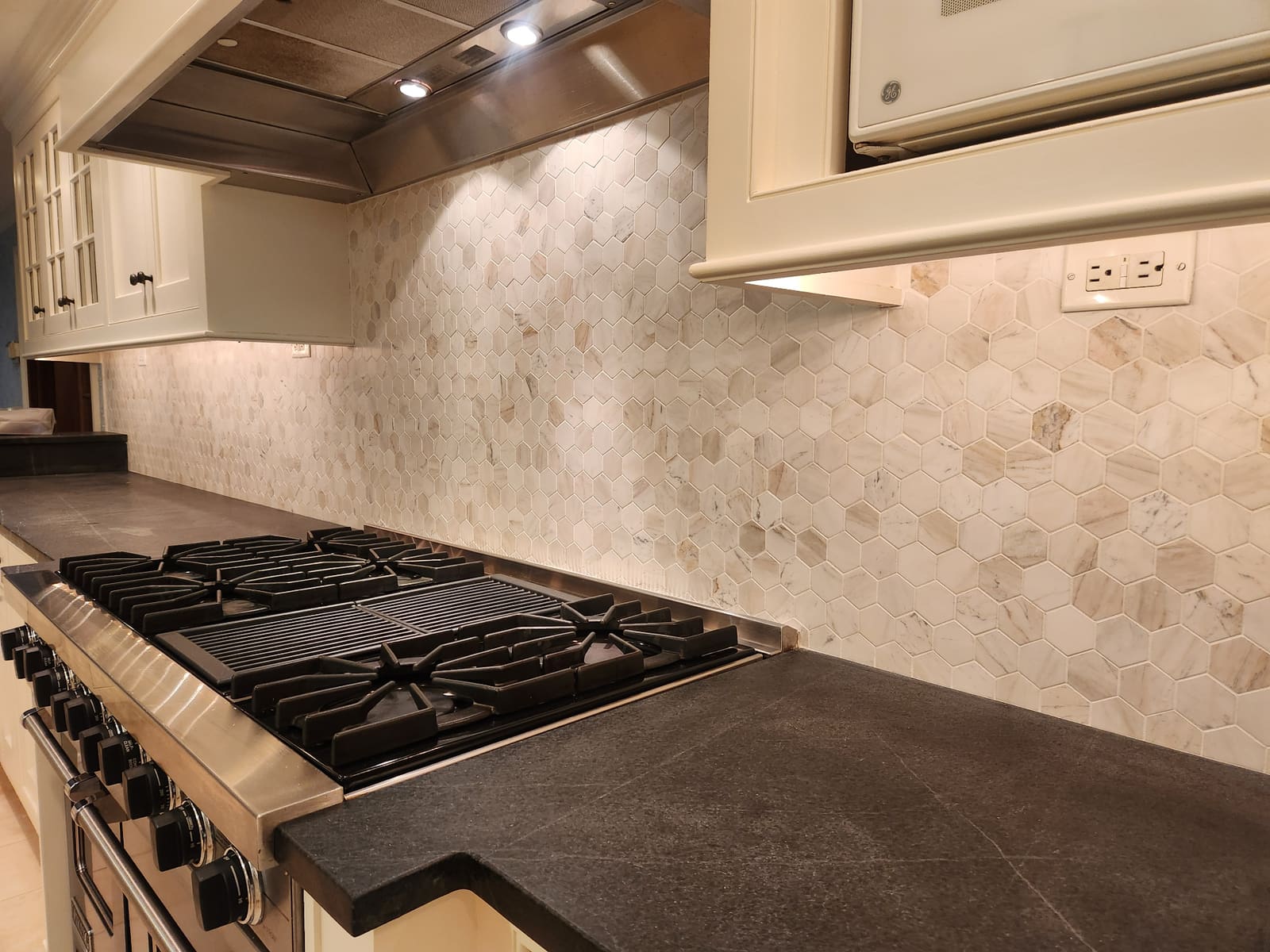 Hexagon mosaic tile Mamaroneck NY